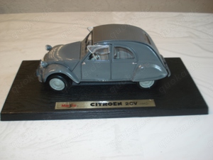 Citroen 2 CV Metall Modell 1:18 neuwertig OVP Bild 2