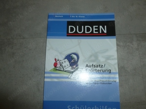 Deutsch Aufsatz Eröterung 7.-10. Klasse Duden