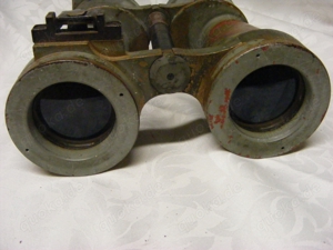 Uboot Fernglas Kriegsmarine blc U.D.F. 7x50 mit Sturzbechern 6,6Kg schwer Bild 4