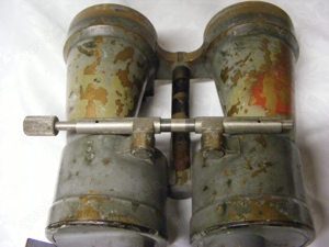 Uboot Fernglas Kriegsmarine blc U.D.F. 7x50 mit Sturzbechern 6,6Kg schwer