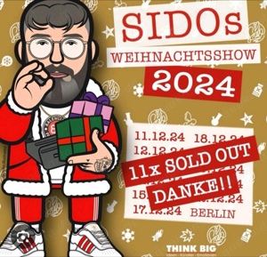 Sido weihnachtsshow Tickets 2x 