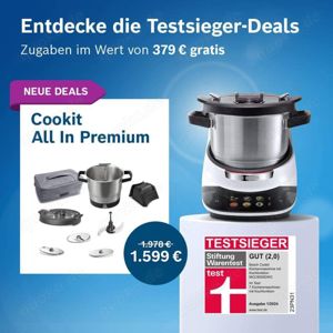 Bosch Cookit All In Premium Deal (0%Finanzierung möglich)