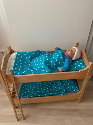 Etagenbett mit neuen Bezug, LxBxH 63cmx32cmx49cm