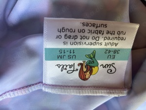 Meerjungfrauenflosse mit Flossenbadehose EU 38-42 US JM 11-15 Bild 2