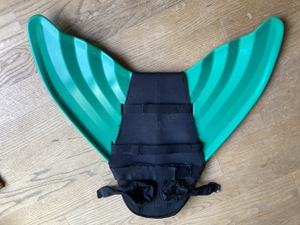 Meerjungfrauenflosse mit Flossenbadehose EU 38-42 US JM 11-15 Bild 6