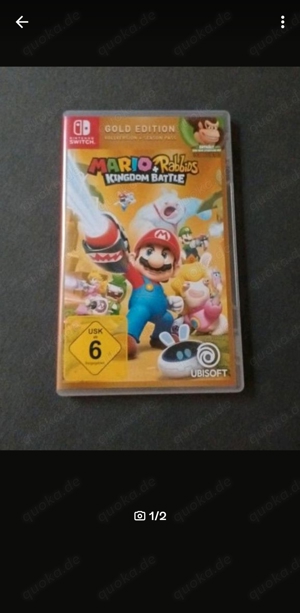 Nintendo Switch Spiel ,,Mario+Rabbids Kingdom Battle"