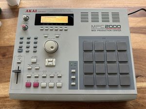 Akai mpc 2000, scsi sd card emulator, top condition