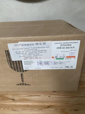 Rft hmk sd 200 neu in schwarz ovp ddr  Bild 2