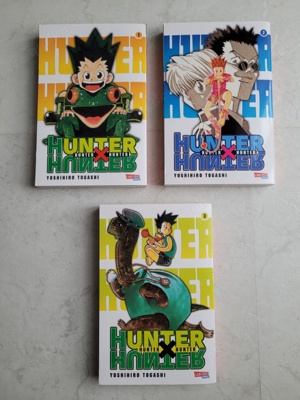 Manga Bücher Hunter x Hunter | band 1-3