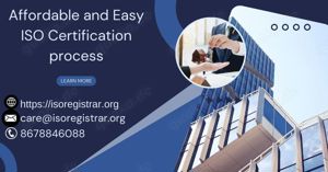 Affordable and Easy ISO Certification process