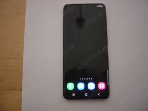 Samsung Galaxy S 20 defekt mit Displayschaden blau Bild 3