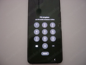 Samsung Galaxy S 20 defekt mit Displayschaden blau Bild 6