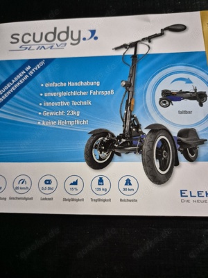 E-Scooter Scuddy Slim V3