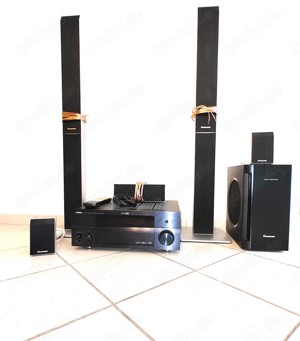 Hi-Fi Anlage Yamaha RX-V1700 Panasonic Soundsystem 5.1 Dolby Atmos Lautsprecher 