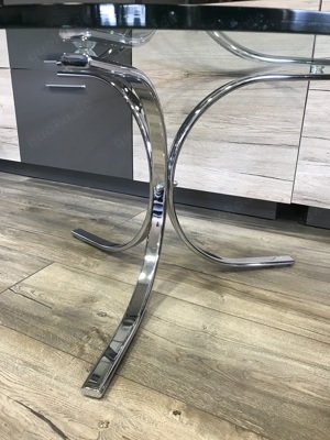Wunderschöner edler Design Glastisch 17mm Glasplatte Couchtisch Bild 8
