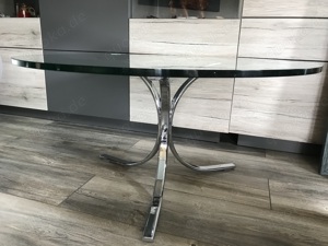 Wunderschöner edler Design Glastisch 17mm Glasplatte Couchtisch Bild 2
