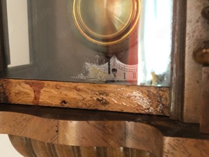 Schöne alte Gustav Becker Regulator Wanduhr Sammler Kunst Holz Vintage Bild 7