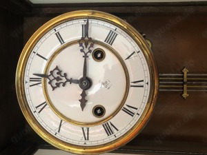 Schöne alte Gustav Becker Regulator Wanduhr Sammler Kunst Holz Vintage Bild 9