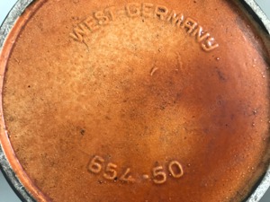 Tolle alte wunderschöne Bodenvase West-Germany 50cm 654.50 Retro Vintage 60   70er Jahre  Bild 5