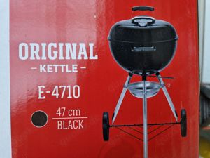 Weber Kugelgrill Kettle E 4710 black - nie benutzt