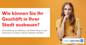 Erstellen von Websites und Online-Shops: Wie man das Geschäft entwickelt