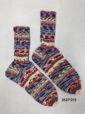  Handgestrickte Wollsocken Gr. 36 37   Damen Herren Stricksocken