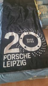 Handtuch von Porsche Leipzig zum 20 jährigen Bestehen