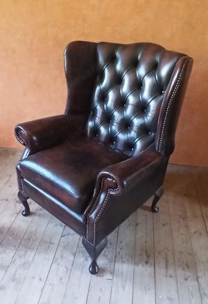 Chesterfield Ledersessel