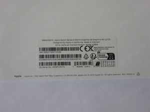 Apple Watch Series 9 45mm Edelstahlgehäuse mit Milanaise Armband - Graphit,... Bild 5