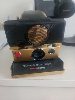 Polaroid SX-70 Land Kamera Gold Edition