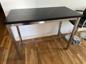 Ikea Bartisch Utby mit 4 Hochstühlen 2x bequem, 2x Ikea Franklin