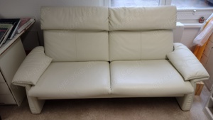 Designer Leder Sofa Lugano