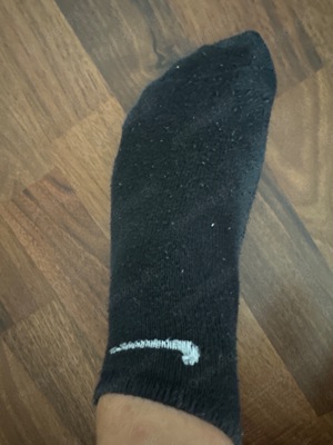 Getragene socken   wäsche