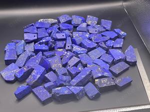 Natural Lapis Lazuli Rough Rock w  Hole 1kg( 1000g)Gemstone Miner