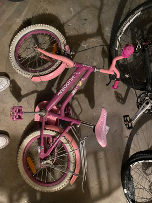 kinder Fahrrad rosa 