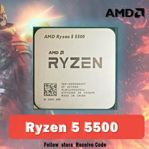 AMD Ryzen 5 5500 R5 5500 3,6 GHz 6-Kern 12-Thread CPU Prozessor 7NM L3=16M 1  Socket AM4 