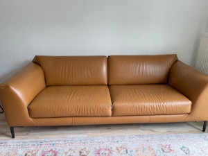 3-Sitzer Ledercouch von Pode