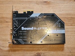 Creative Sound Blaster AE-9 Soundkarte PC intern 129dB 600Ohm 32bit 384kHz XAmp Bild 7