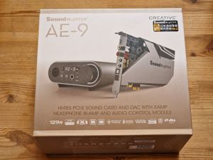 Creative Sound Blaster AE-9 Soundkarte PC intern 129dB 600Ohm 32bit 384kHz XAmp