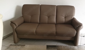 Leder Sofa 3 Sitzer 