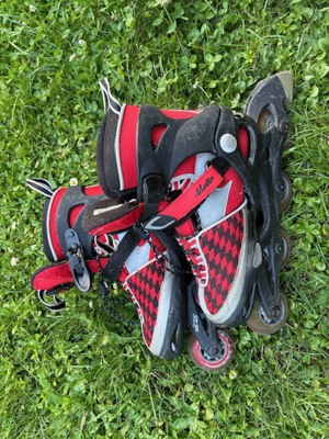 Inline-Skater Gr.35-38 Mädchen plus Schutzausrüstung