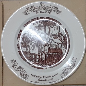 6 Jahresteller 1990 Bellheimer Privatbrauerei 