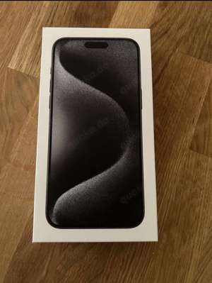 Iphone 15 Pro Max 1 Tb Titan Schwarz