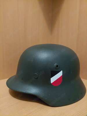 antiquitäten, kriegsuniform, helm, 2.weltkrieg, deutscher stahlhelm, militaria 1918-1945 Helme & Kop