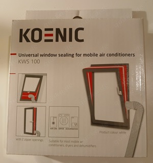 KOENIC KWS 100 Fensterabdichtung für Klimagerät, Trockner, etc.