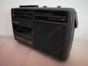 Vintage Kassetten Radiorecorder Grundig RR 257 mit OTR