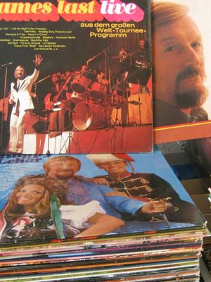 40 x LP-PAKET - KULT aus der JAMES LAST - Musikszene