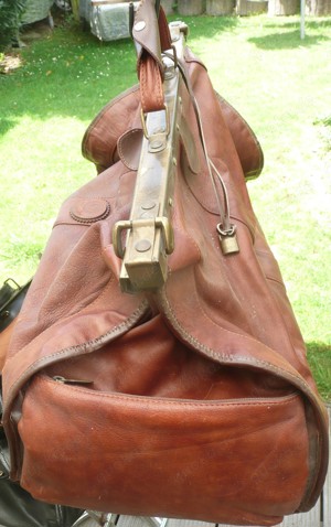 Arzt-Reise Tasche Leder