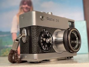 Rollei 35 Tessar 40mm Made by Rollei Singapore Nullserie ? Urmodell ? SN 3000142 Bild 6