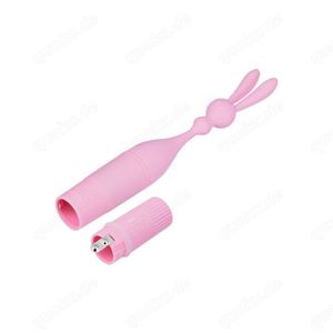 Hasenförmiger Silikonvibrator, 20 cm Rosa Neu unbenutzt OVP!!! Bild 2